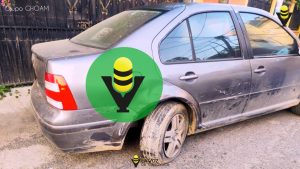Ebrio conductor impacta vehículo estacionado y se da a la fuga 