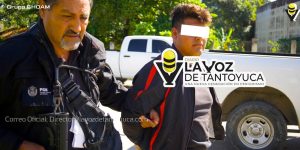 Detienen a dos sujetos por el delito de homicidio doloso, en Tempoal