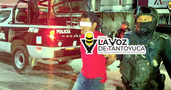 Detienen a hombre por agredir a un abuelito