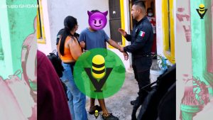 Menor de edad ataca a abuelitos con un cuchillo