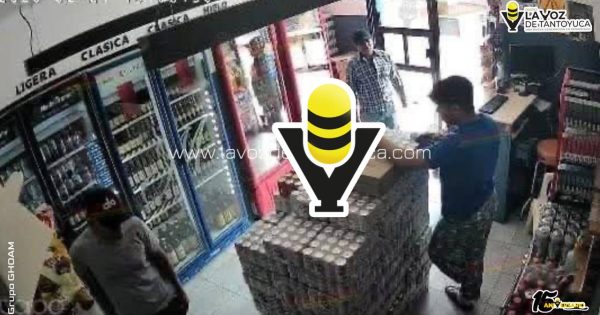 Asaltan Modelorama en Huejutla