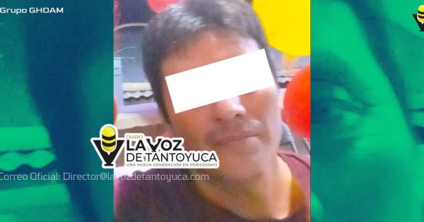 Detienen en Huejutla a hombre acusado de asesinar a su hijo