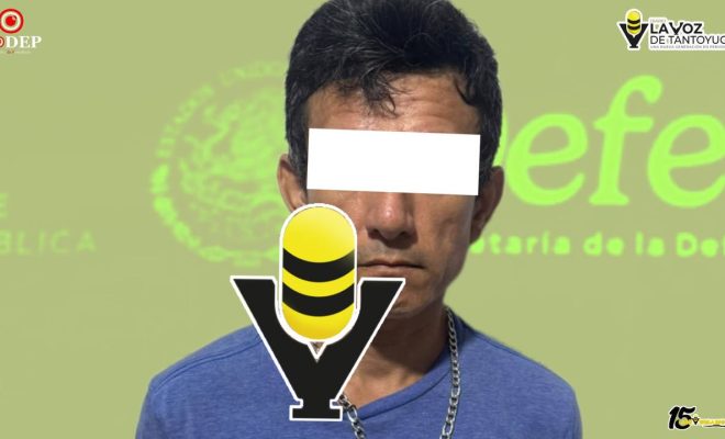 Capturan a “El Charro” en Tantoyuca por presuntos delitos contra la salud