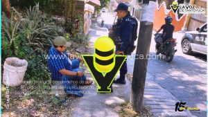 Auxilian a hombre tras caída, en Tantoyuca