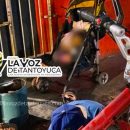 Padres irresponsables abandonan a bebé afuera de una cantina