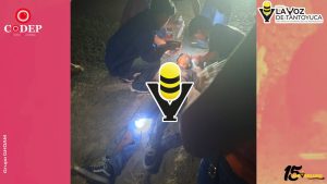Motociclista resulta severamente lesionado tras accidente en Tantoyuca