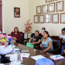 Aristea Fernández fortalece vínculo con la comunidad educativa de Las Silletas