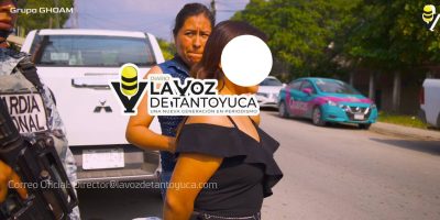 Detienen a mujer en Tantoyuca por delitos graves