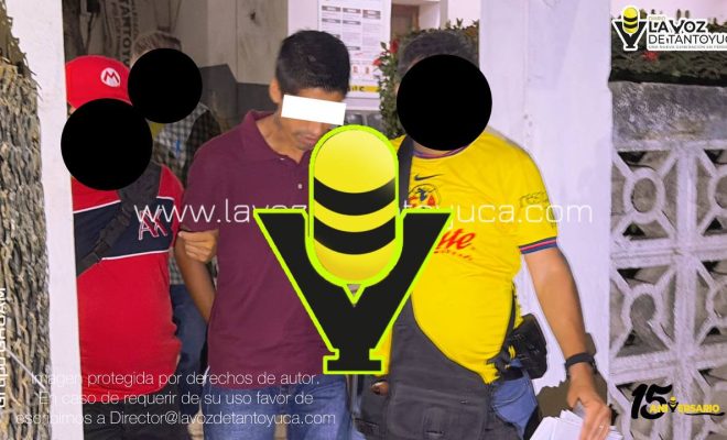 Detienen en Tantoyuca a presunto homicida