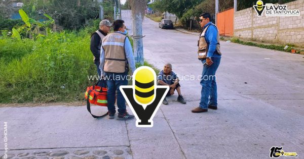 Atiende Protección Civil Municipal llamado de emergencia en la Gutiérrez Barrios