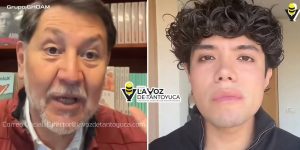 Noroña arremete contra Edson Andrade y la marcha de la Generación Z: “No deberían dejarlo salir del país”
