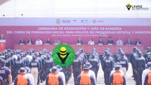 Fiscal General asiste a ceremonia de graduación del curso de formación inicial para policías de proximidad 