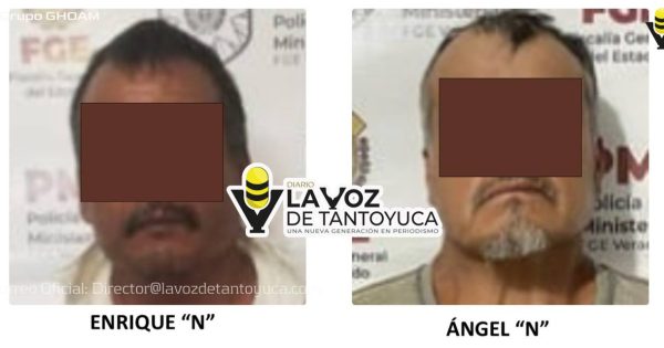 Sentencian a dos masculinos por el delito de extorsión, en Huayacocotla