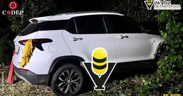 Recuperan camioneta robada en la México - Tuxpan