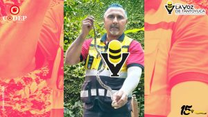 Capturan víbora venenosa localizada en el patio de una vivienda en Huejutla