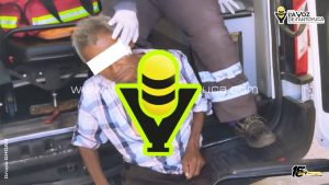 Protección Civil Municipal auxilia a hombre tras caída