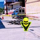 Choque de motos deja dos lesionados en Benito Juárez