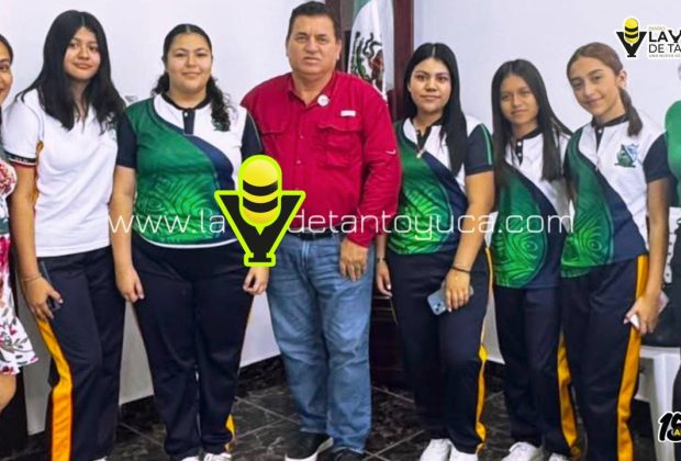 Alcalde de Tempoal apoya a jóvenes de la Secundaria Benito Juárez