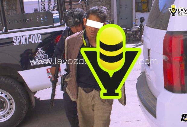 Detienen a hombre por causar daños a propiedad privada y cementerio municipal