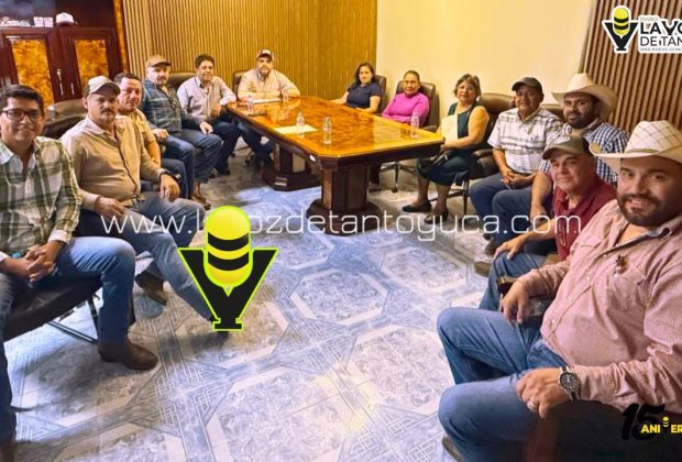 Alcalde Roberto San Román fortalece lazos con ganaderos de Tantoyuca