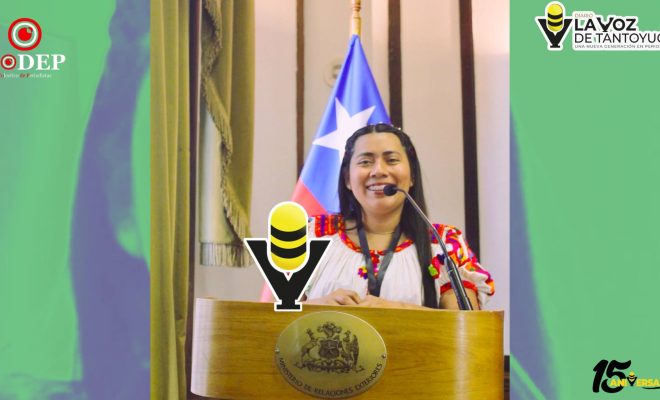 Veracruzana representa a México en Chile durante programa internacional de juventudes