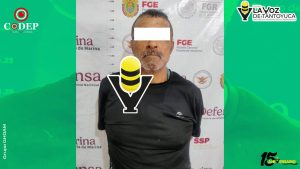 Capturan a “El Caníbal”, presunto jefe de plaza, en pleno centro de Álamo
