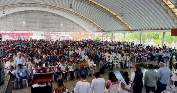 Realizan Asamblea Regional de Pueblos Originarios en Benito Juárez