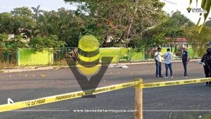 Asesinan a un masculino en el estacionamiento de la escuela Manuel C. Tello