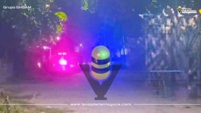 Comandando armado balea a una familia; muere una mujer y su hijo en El Higo