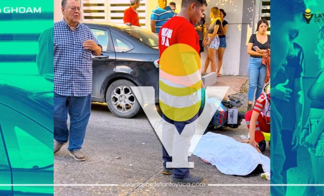 Muere joven mujer tras accidente vial
