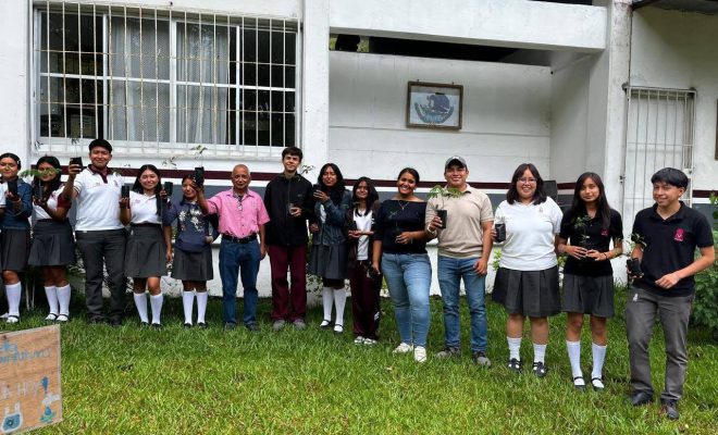 Gobierno Municipal fomenta el cuidado del medio ambiente con entrega de árboles en Chicontepec