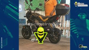 Denuncian el robo de una motocicleta en Papantla 