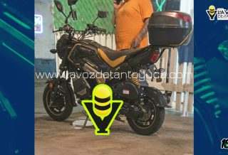 Denuncian el robo de una motocicleta en Papantla
