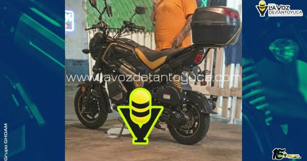 Denuncian el robo de una motocicleta en Papantla