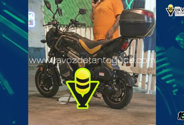 Denuncian el robo de una motocicleta en Papantla