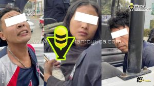 Encuentra a su novia con otro y que se arma; policía municipal detiene a los tres