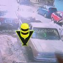 Buscan a conductor luego de causar daños a un vehículo estacionado, en Tantoyuca