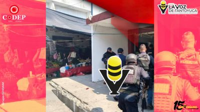 Ejecutan a comerciante en el mercado de Tempoal; crece el reclamo por la inseguridad