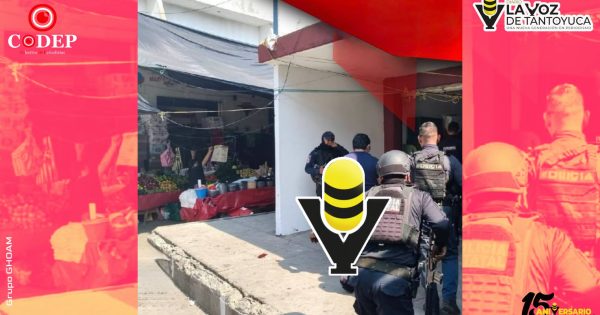Ejecutan a comerciante en el mercado de Tempoal; crece el reclamo por la inseguridad