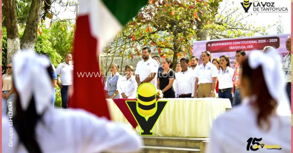 Fomentan Ayuntamiento y CONAFE valores históricos y de inclusión social, en Tantoyuca