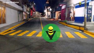 Tránsito municipal realiza balizamiento en la Zona Centro