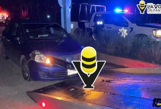 SSPH asegura vehículo abandonado en las Tres Huastecas