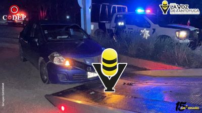 SSPH asegura vehículo abandonado en las Tres Huastecas