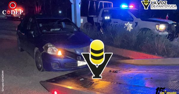SSPH asegura vehículo abandonado en las Tres Huastecas