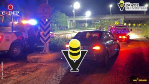 SSPH asegura vehículo abandonado en las Tres Huastecas