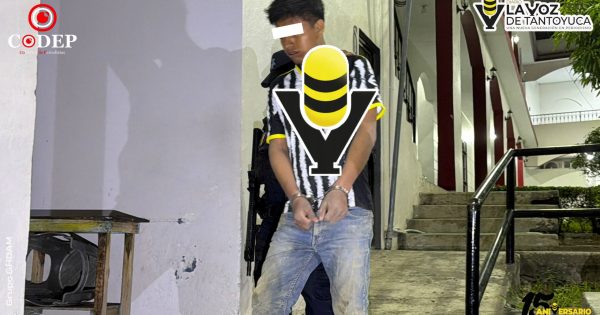 Detienen a sujeto por presunta violencia familiar en Palo Solo, Chopopo