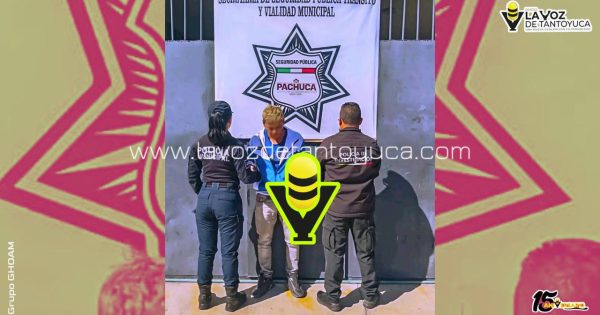 Detienen en Pachuca a colombiano que tenía orden de aprehensión en Nuevo León