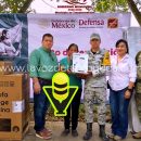 Coordinan esfuerzos en Tempoal para entregar enseres domésticos a damnificados por lluvias