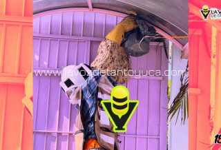 Protección Civil Municipal elimina riesgo por enjambre en Jardín de Niños