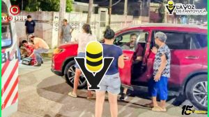 Mujer de 69 años resultó con fractura expuesta tras ser atropellada en Pánuco
